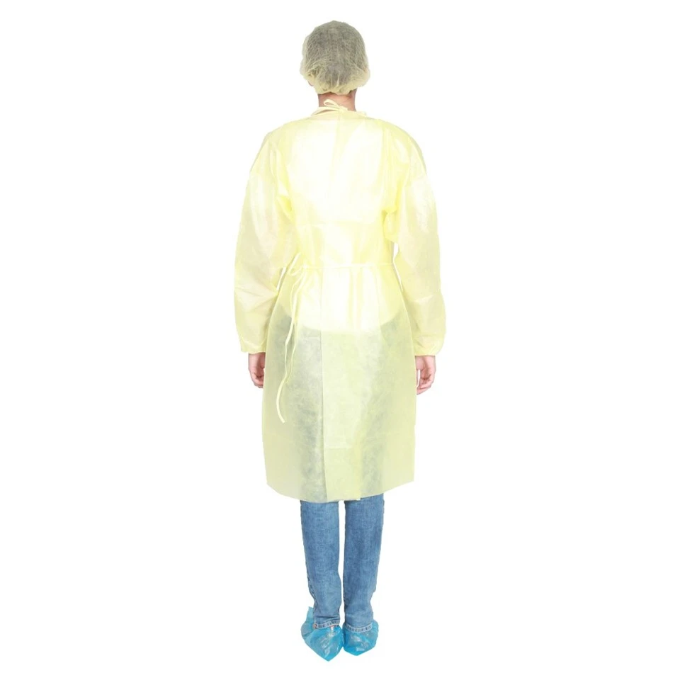 Isolation Gown With Wrist Cuff